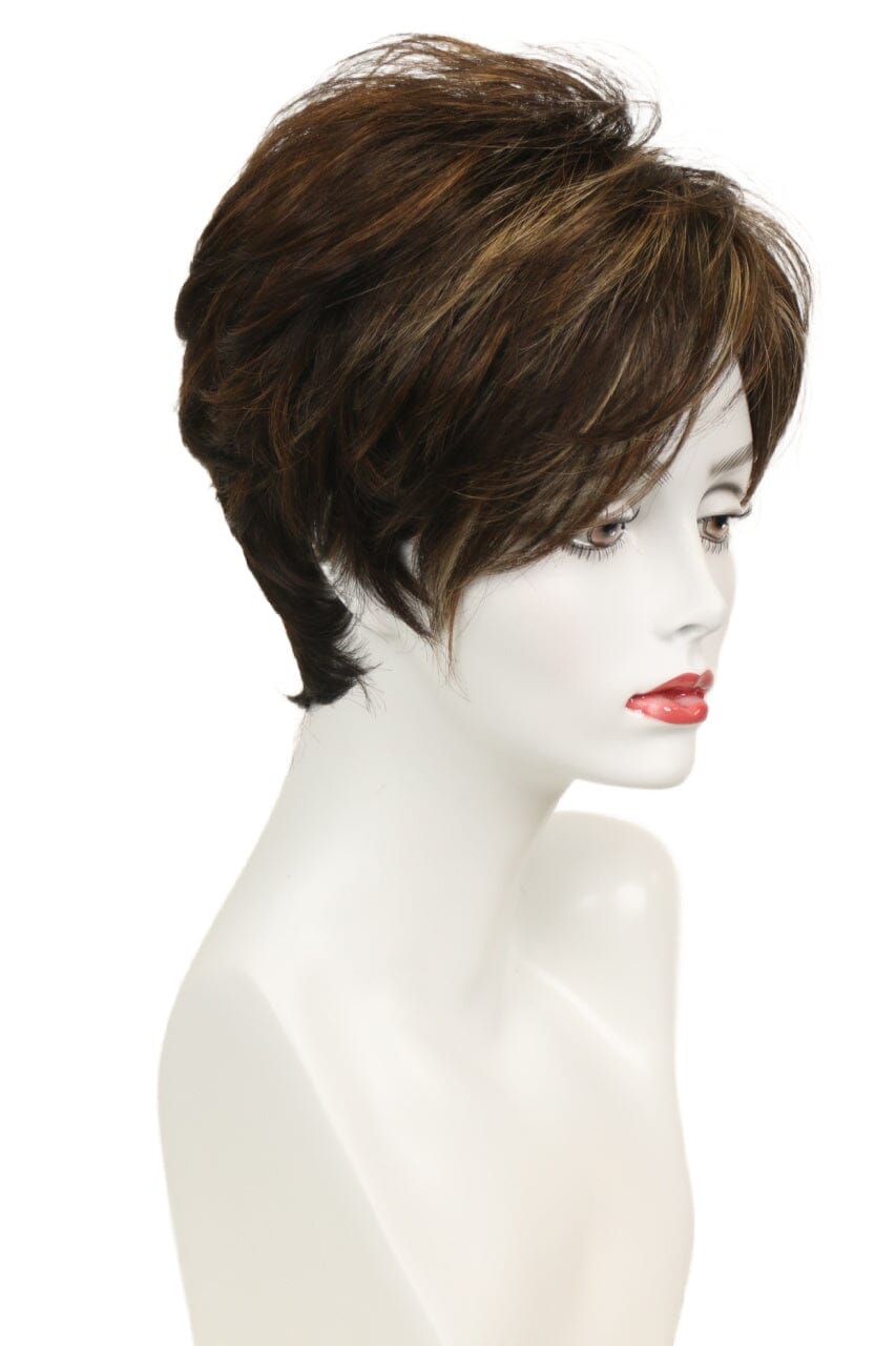 Petite Cristi Wig - Chocolate Swirl - Limited Short Wig Godiva's Secret Wigs 