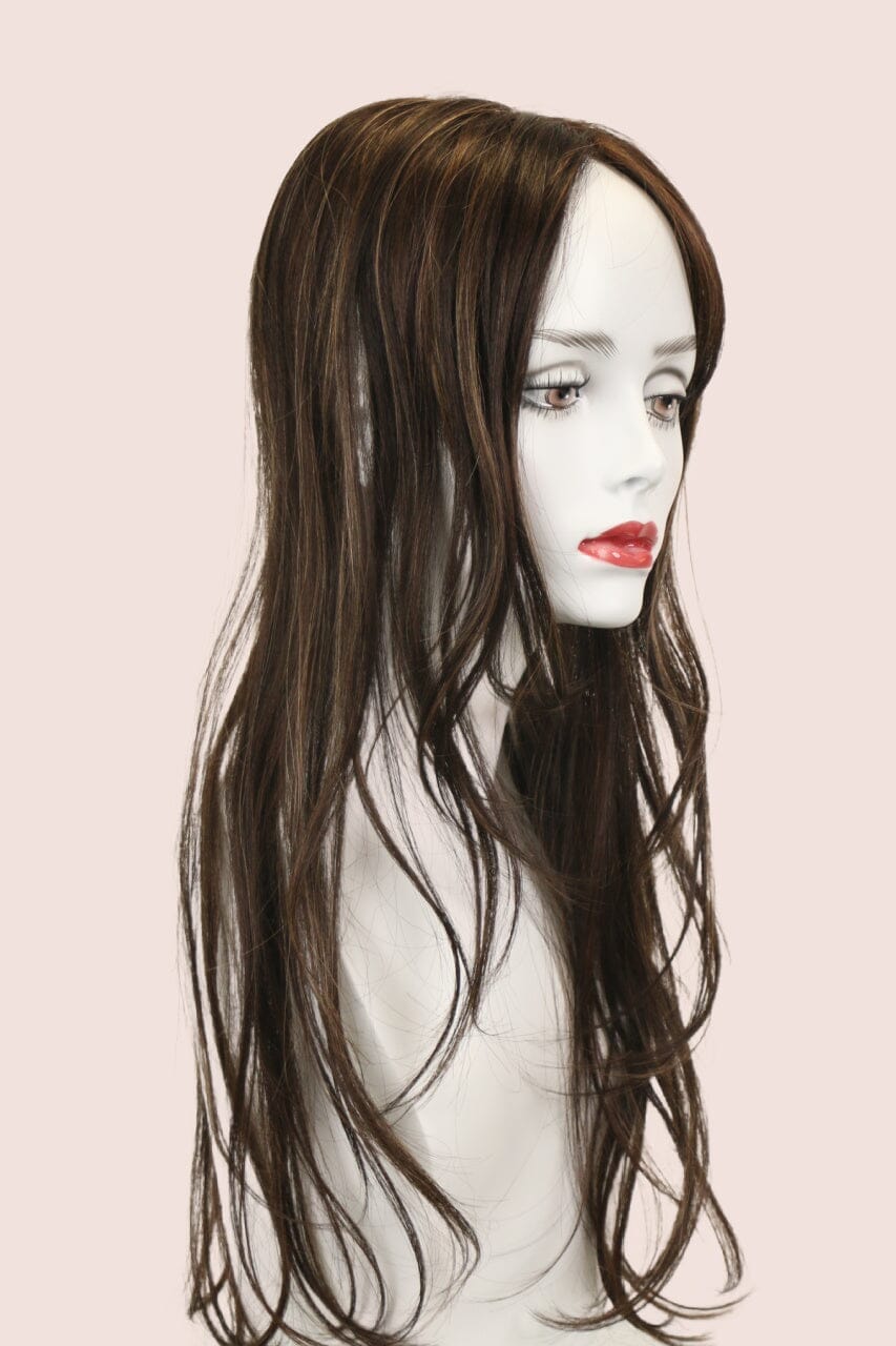 Mono Dani Top w/ Roots Hair Pieces Godiva's Secret Wigs 