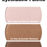 Moodiful Eyeshadow 3 pc Palette Columbia Cosmetics 
