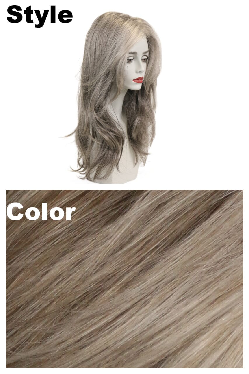 Candice LF Wig - Frosted Taupe - Limited (ETA February) Long Wig Godiva's Secret Wigs 