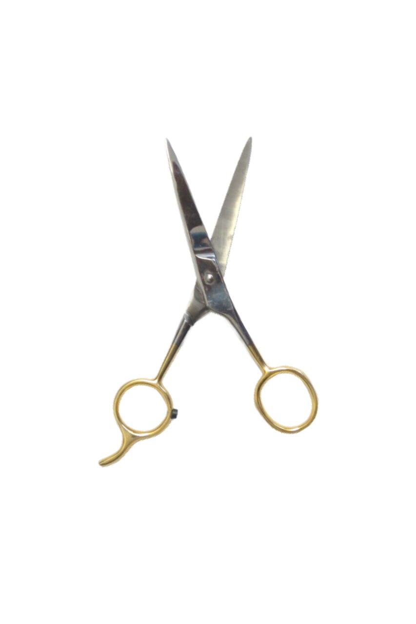Gold Classic Scissors Hair Care Hairess 