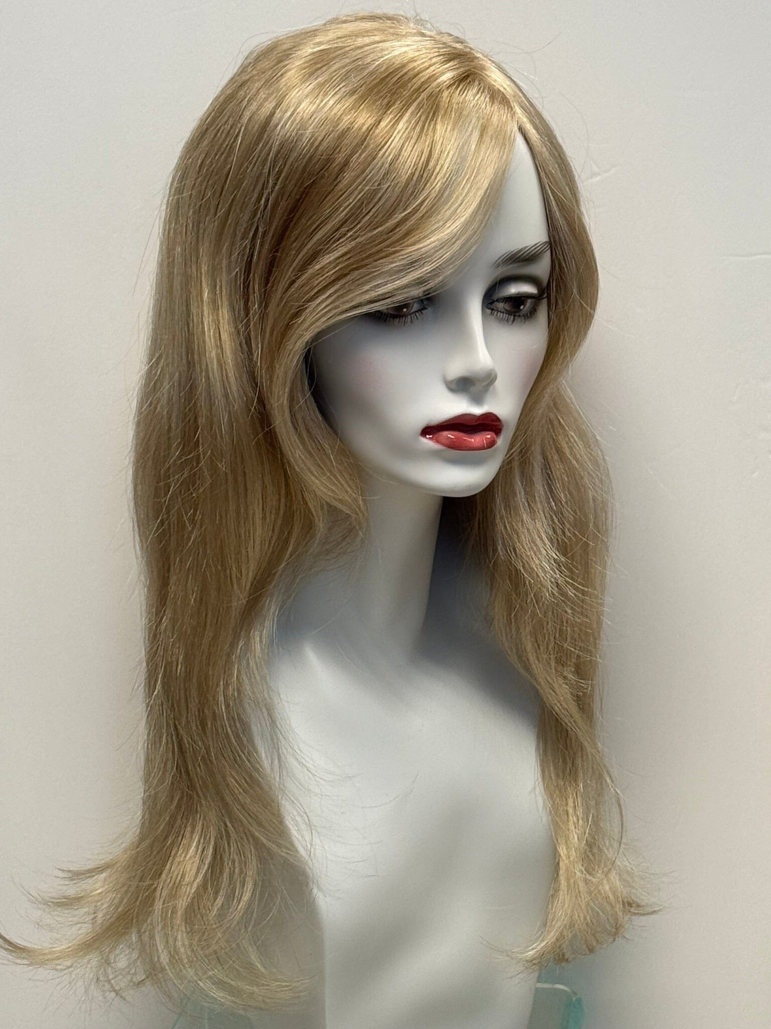 Cassandra LF Mono Wig - Creamy Blond (FINAL SALE) Sale Item Godiva's Secret Wigs 