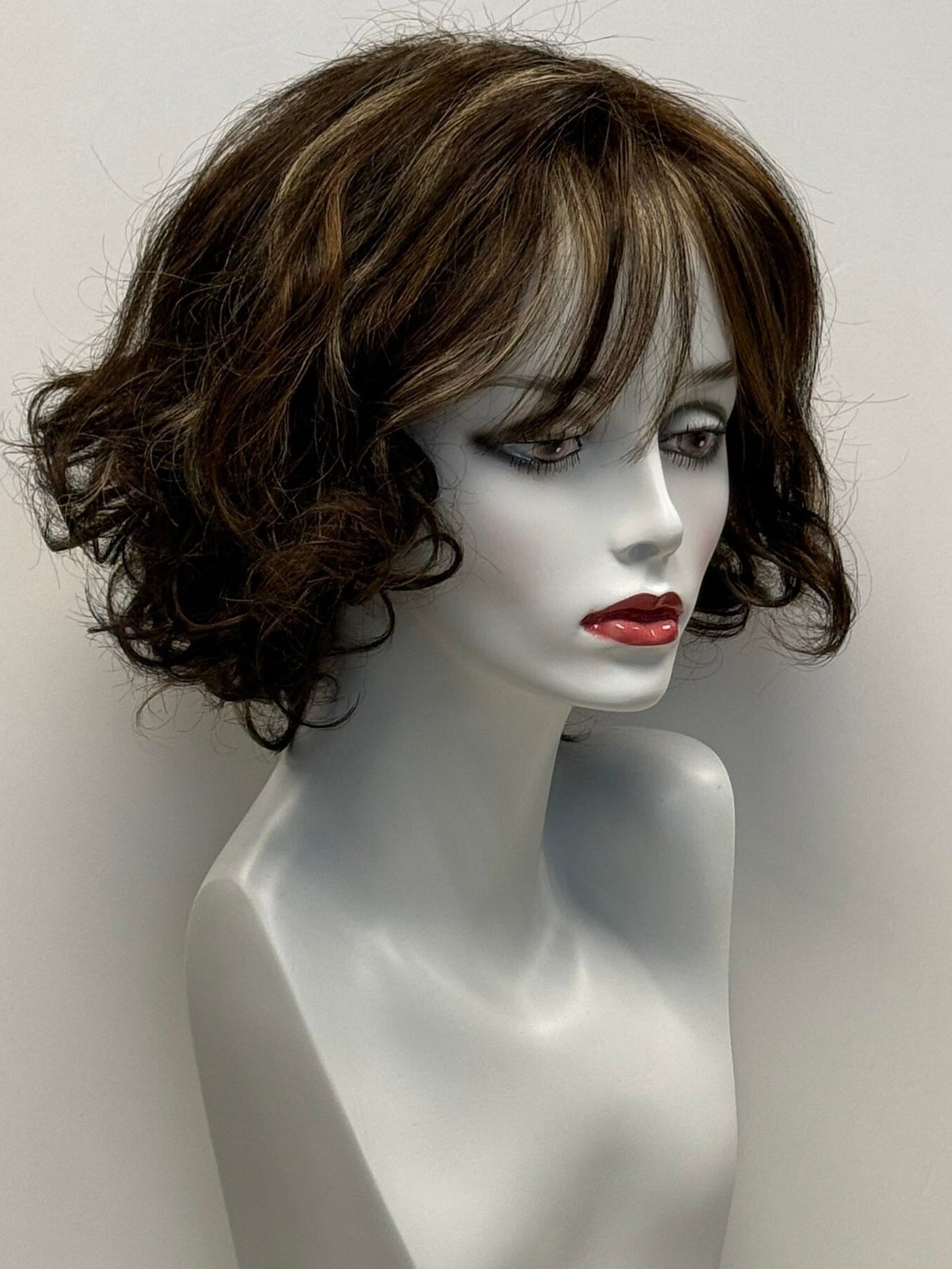 Nora Wig - Chocolate Swirl (smooth) (FINAL SALE) Sale Item Godiva's Secret Wigs 