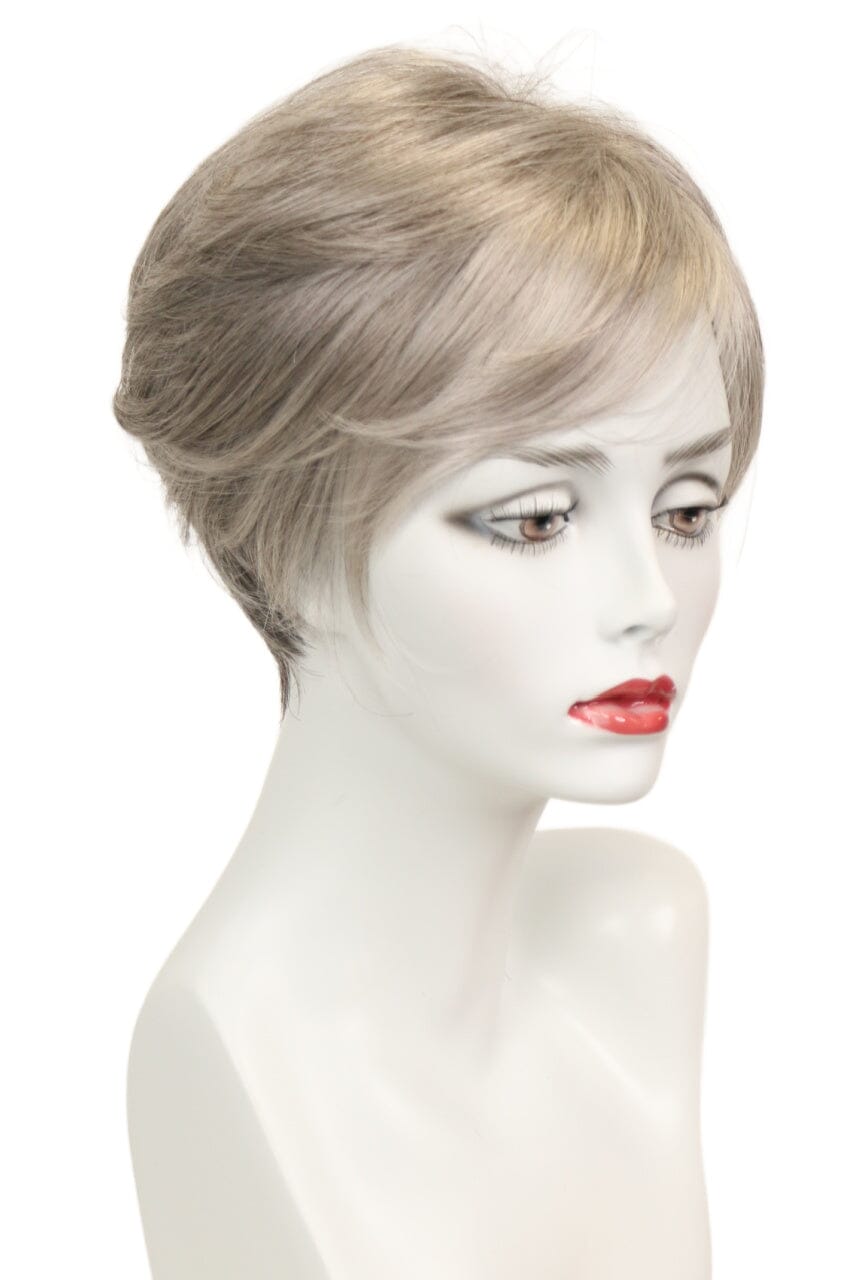 Joy LF Mono Wig - Silver Stone - Limited (ETA December) Short Wig Godiva's Secret Wigs 