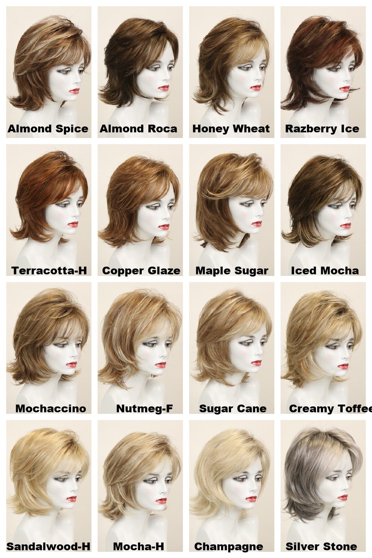 Katie w/ Roots (medium wig) Medium Wig Godiva's Secret Wigs 