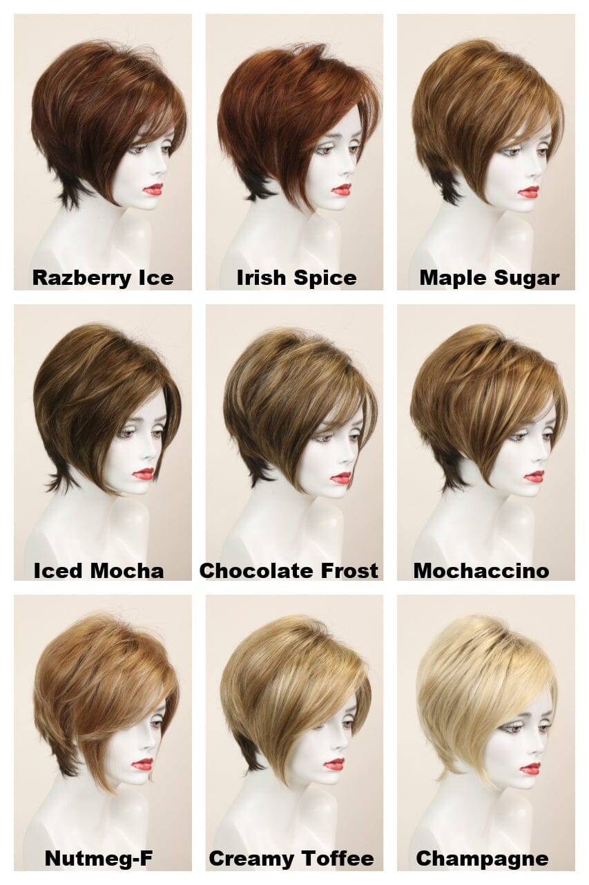 Kelly w/ Roots (short wig) Short Wig Godiva's Secret Wigs 