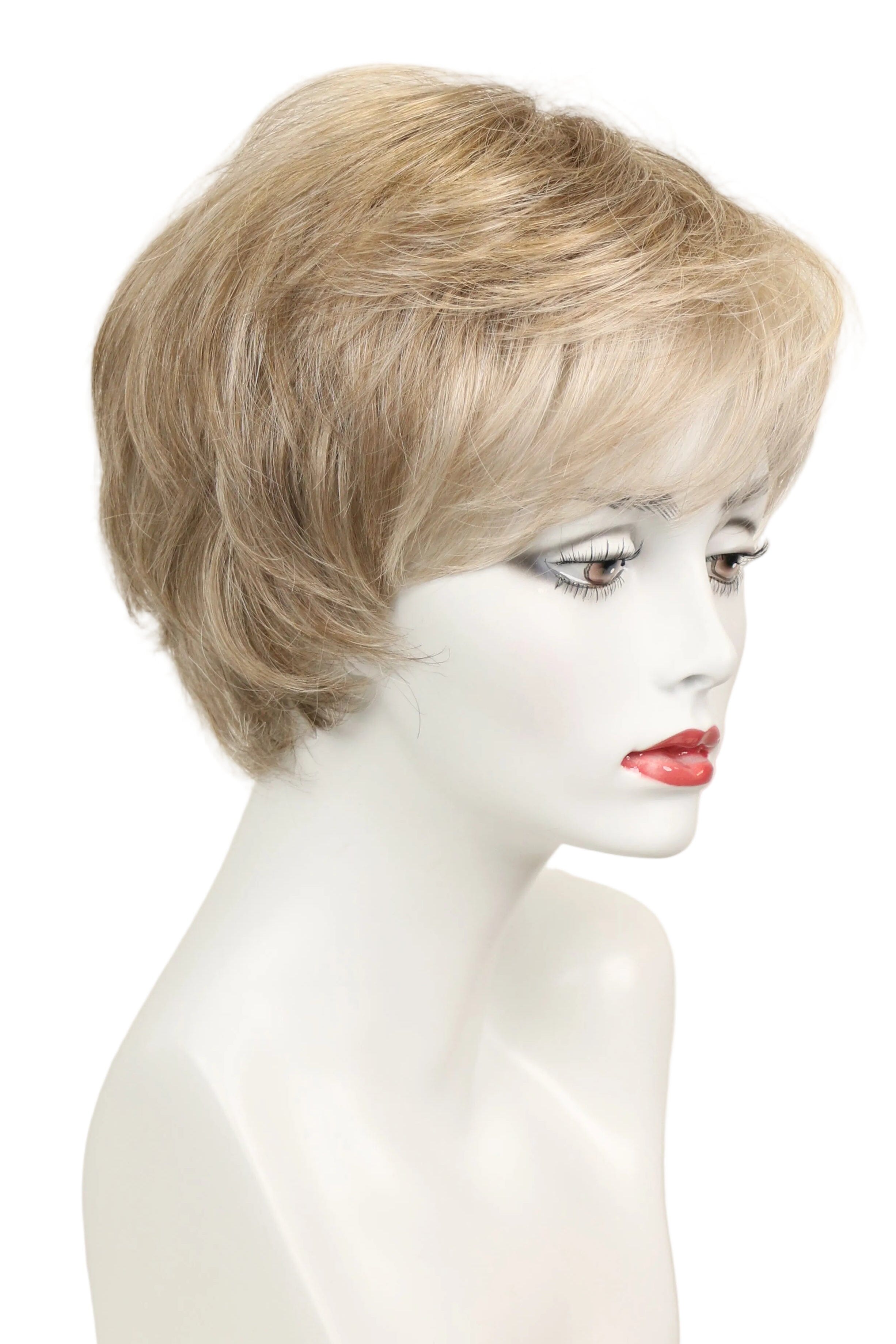 Kim Petite - Frosted Taupe (FINAL SALE) Sale Item Godiva's Secret Wigs 