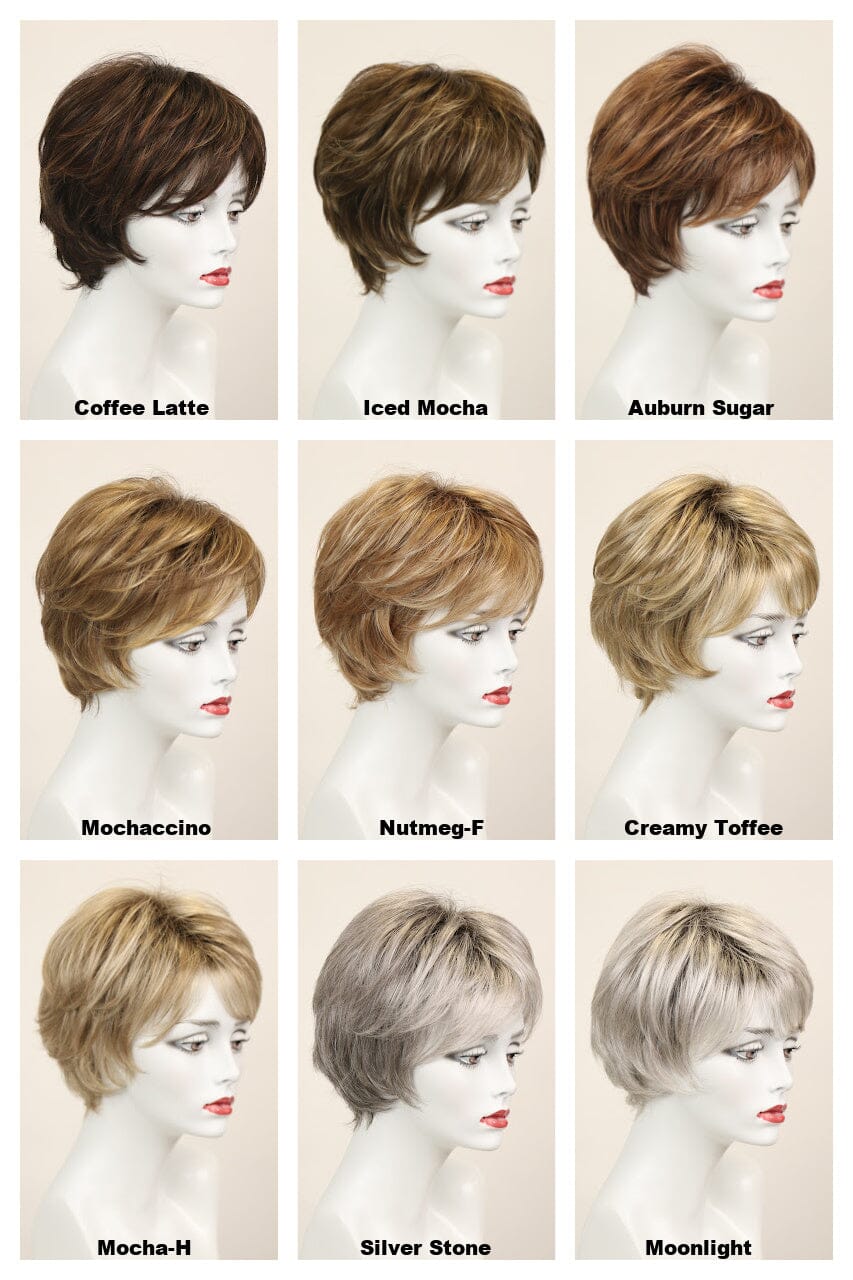 Kim w/ Roots (short wig) Short Wig Godiva's Secret Wigs 