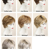 Kim w/ Roots (short wig) Short Wig Godiva's Secret Wigs 