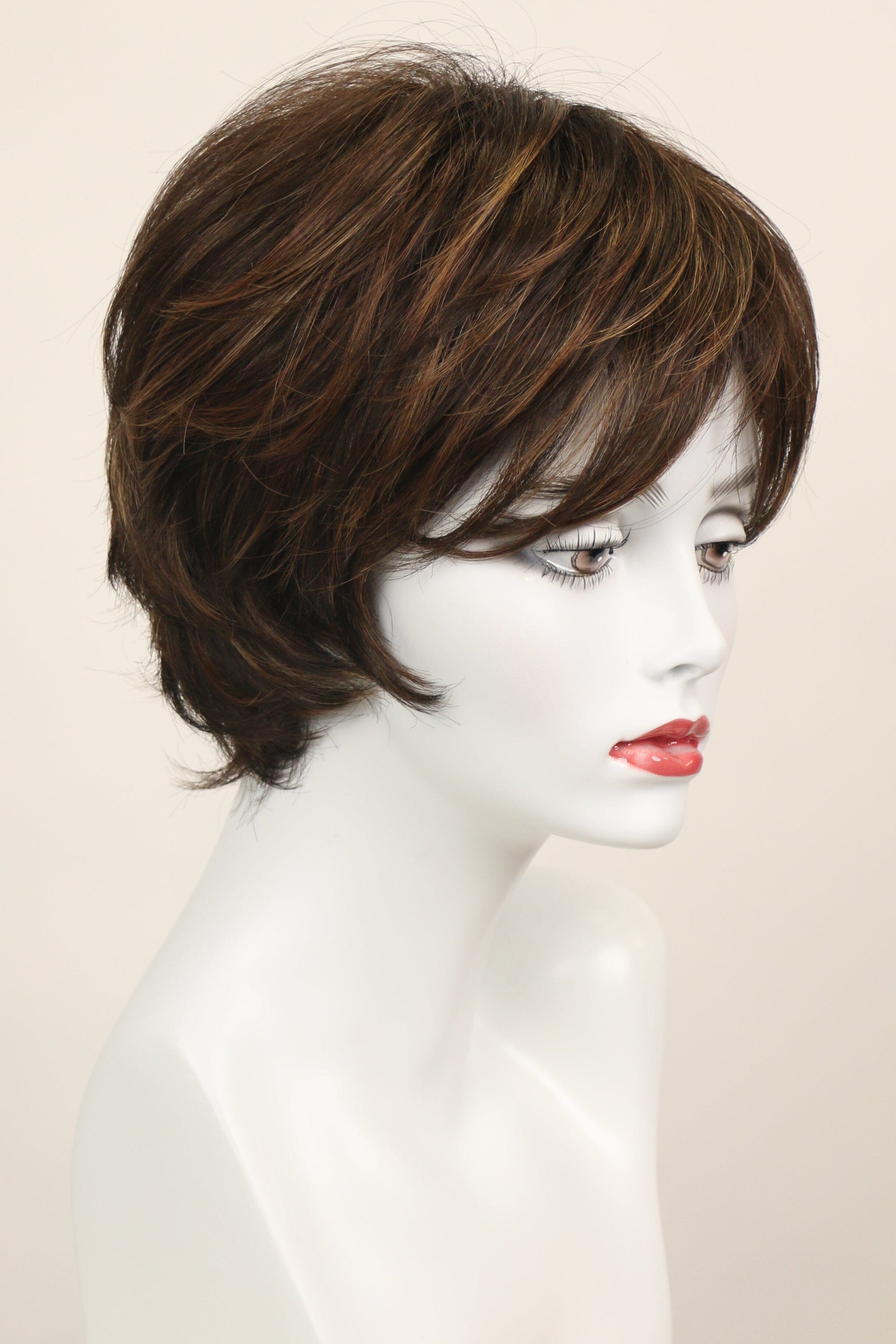 Kim w/ Roots Wig - Coffee Latte-R (FINAL SALE) Sale Item Godiva's Secret Wigs 