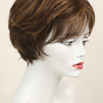 Large Kim Wig - Marble Brown (FINAL SALE) Sale Item Godiva's Secret Wigs 