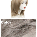 London LF Mono Wig - Silver Stone - Limited (ETA October) Medium Wig Godiva's Secret Wigs 