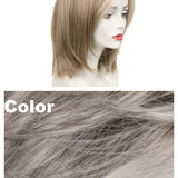 London LF Mono Wig - Silver Stone - Limited (ETA October) Medium Wig Godiva's Secret Wigs 