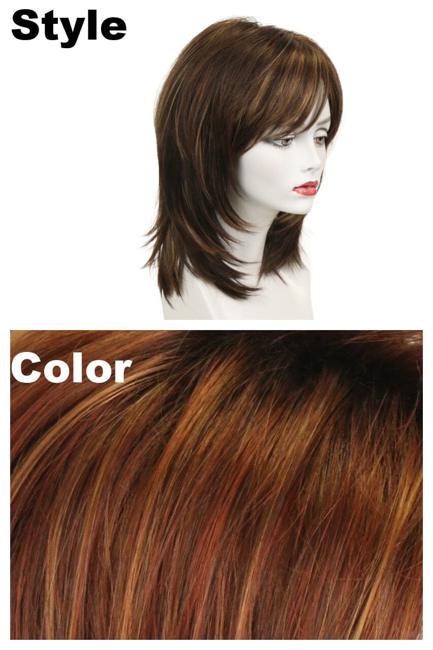 Madison Wig - Irish Spice-R - Limited (ETA October) Long Wig Godiva's Secret Wigs 
