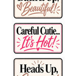 Wig Girl Caution Magnet magnetsusa 