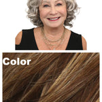 Large Nora Wig - Marble Brown-H - Group (ETA April) Medium Wig Godiva's Secret Wigs 