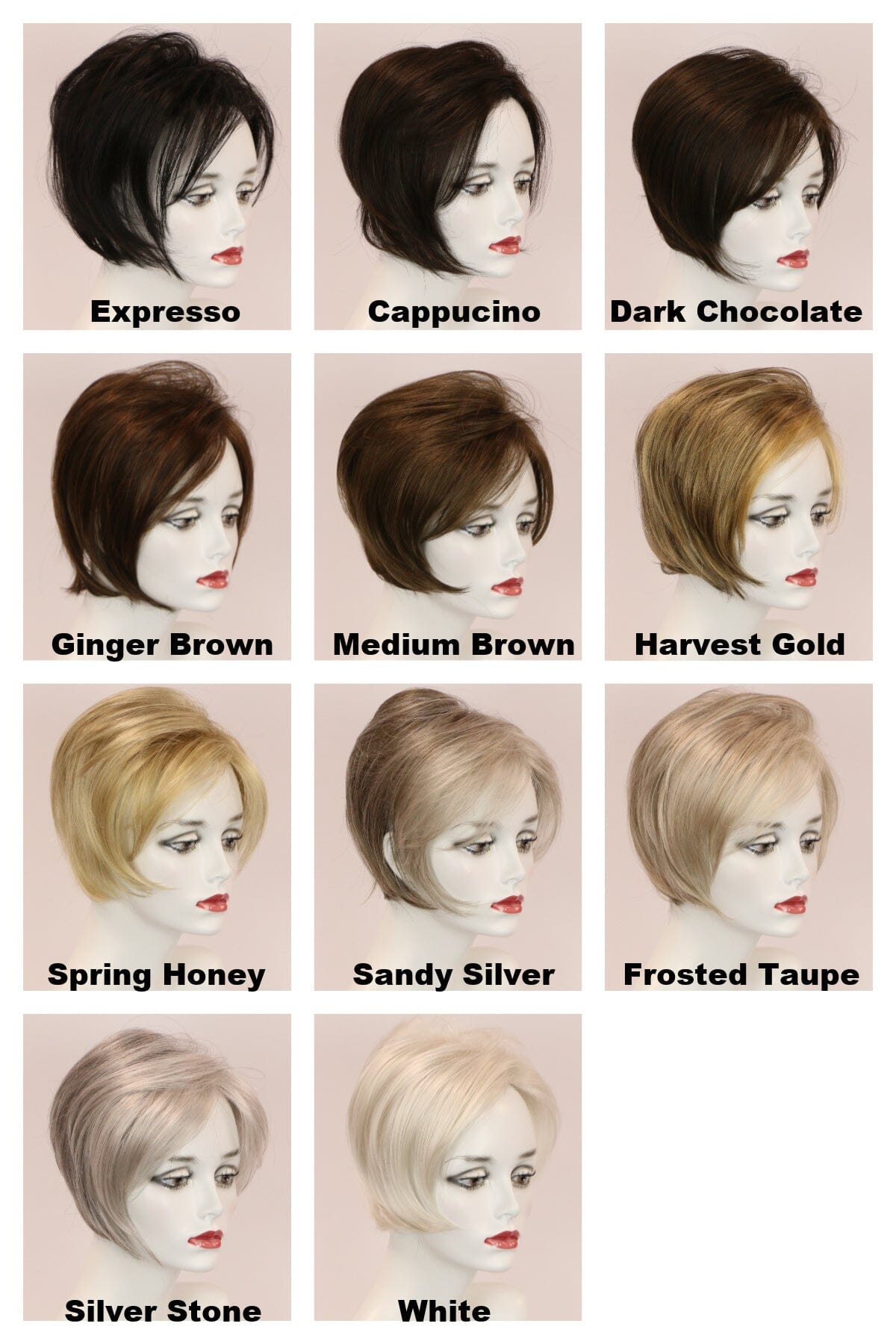 Medium Top Hair Pieces Godiva's Secret Wigs 