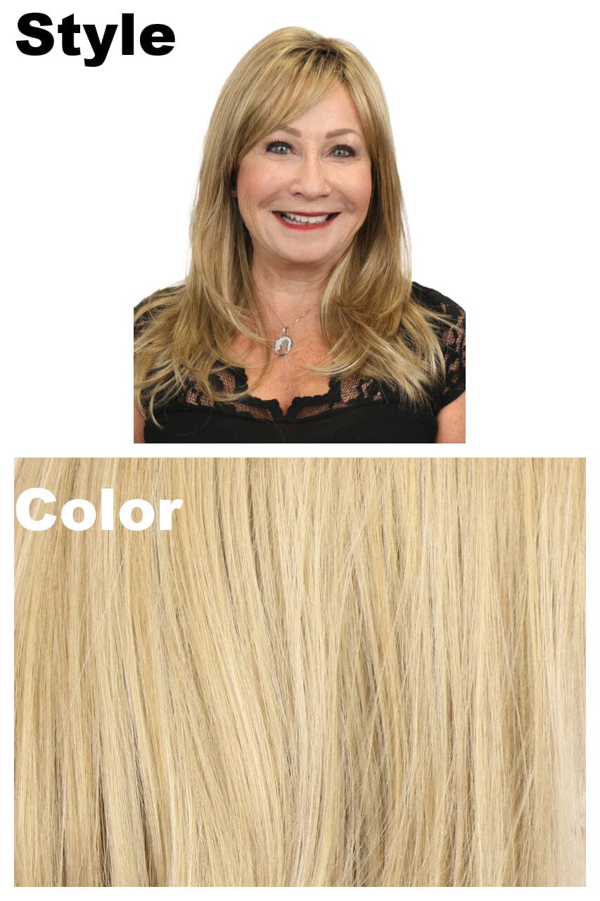 Melanie Wig - Creamy Blond - Group (ETA February) Long Wig Godiva's Secret Wigs 