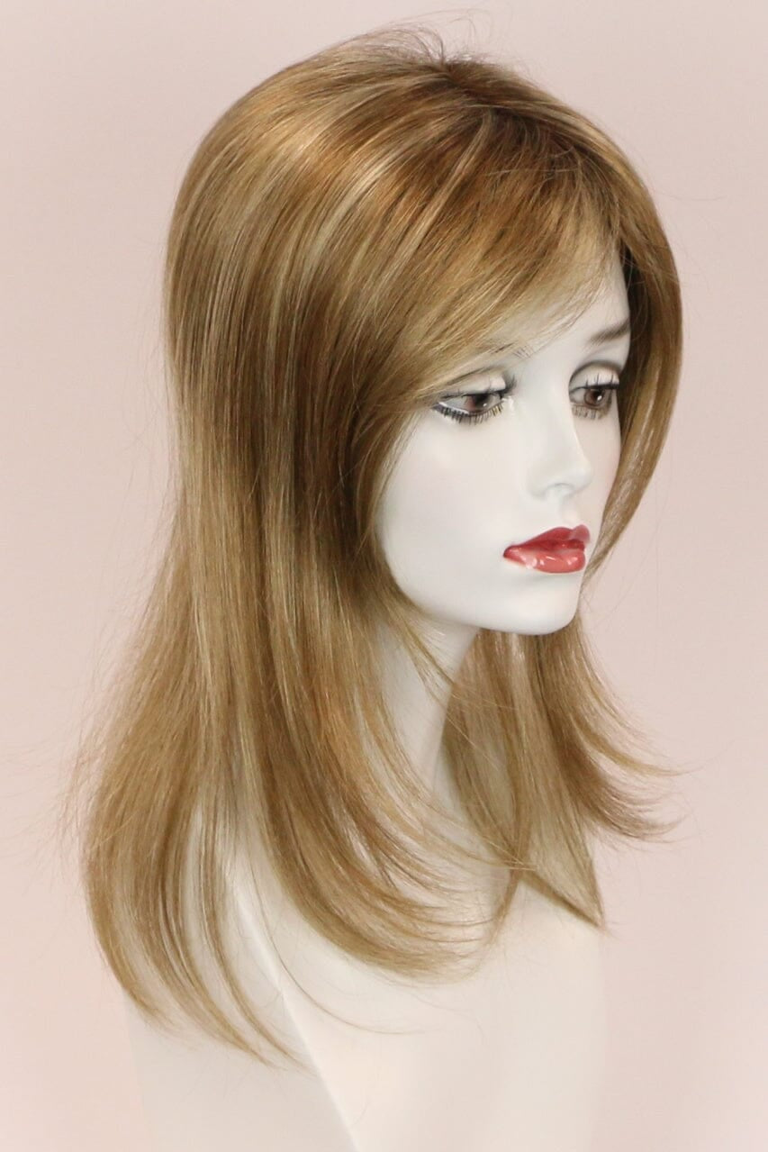Mono Long Top w/ Roots Hair Pieces Godiva's Secret Wigs 