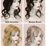 Mono Wavy Top Hair Pieces Godiva's Secret Wigs 