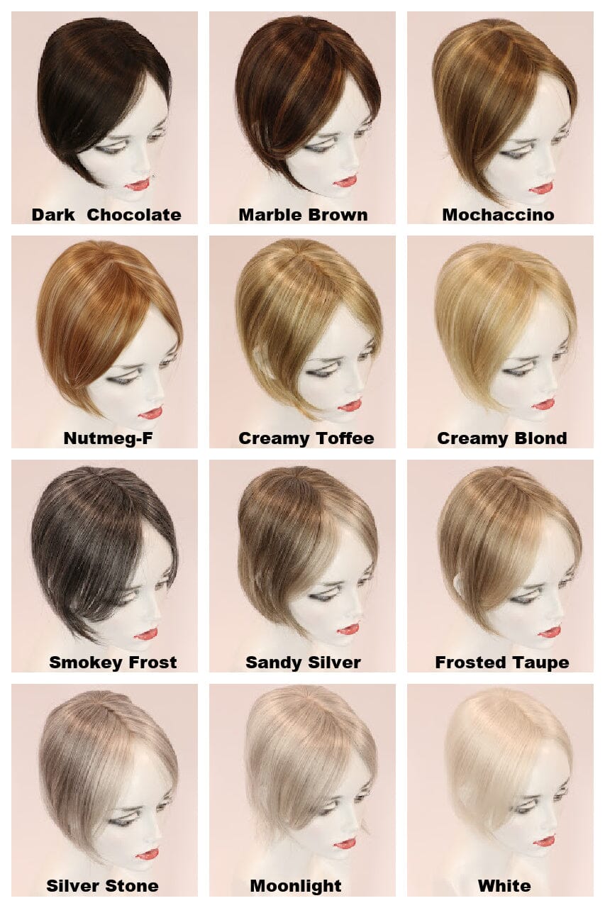 Natural Mono Top Hair Pieces Godiva's Secret Wigs 