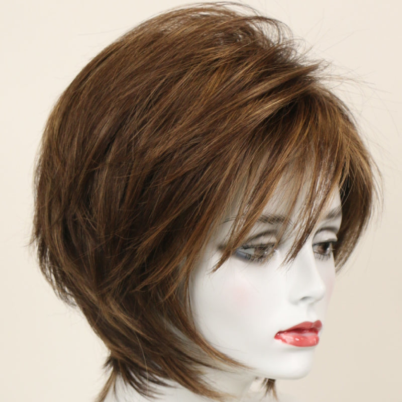 Marble Brown wig color