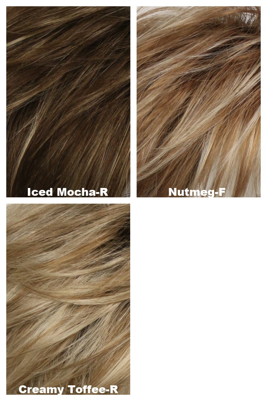 Nora w/ Roots (medium wig) Medium Wig Godiva's Secret Wigs 