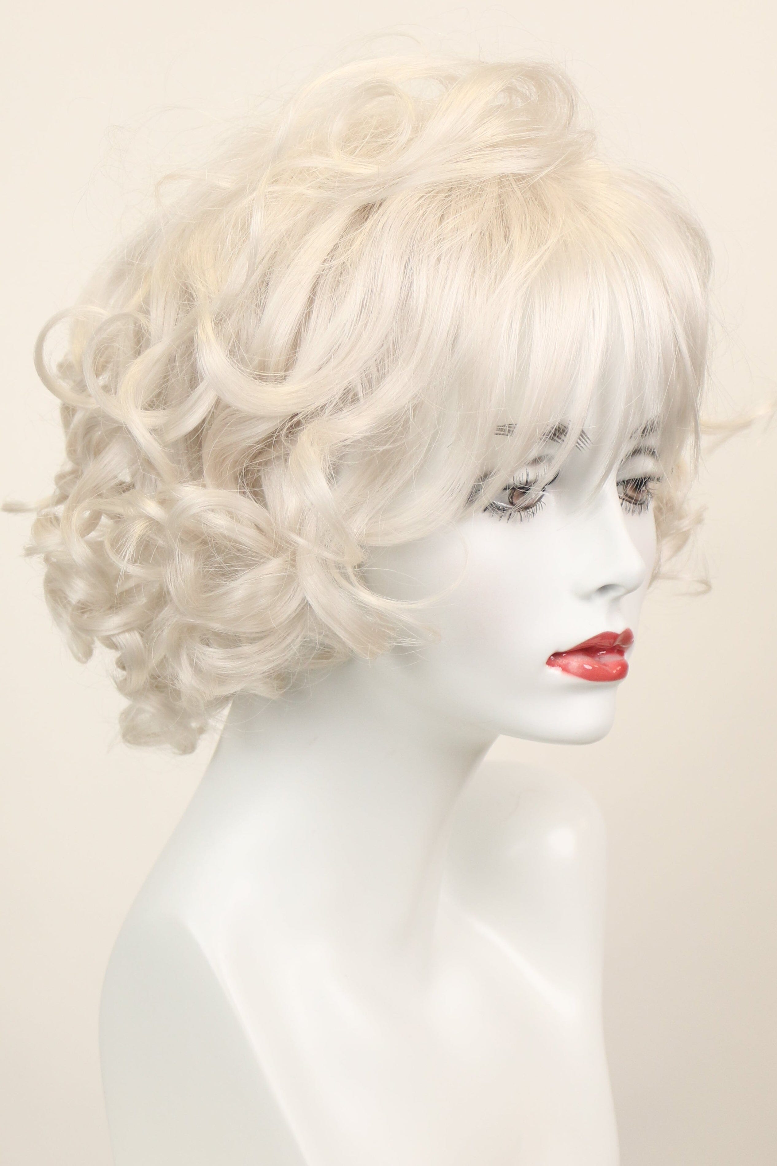 Nora Wig - White (FINAL SALE) Sale Item Godiva's Secret Wigs 