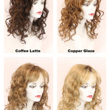 Paris Top w/ Roots Hair Pieces Godiva's Secret Wigs 