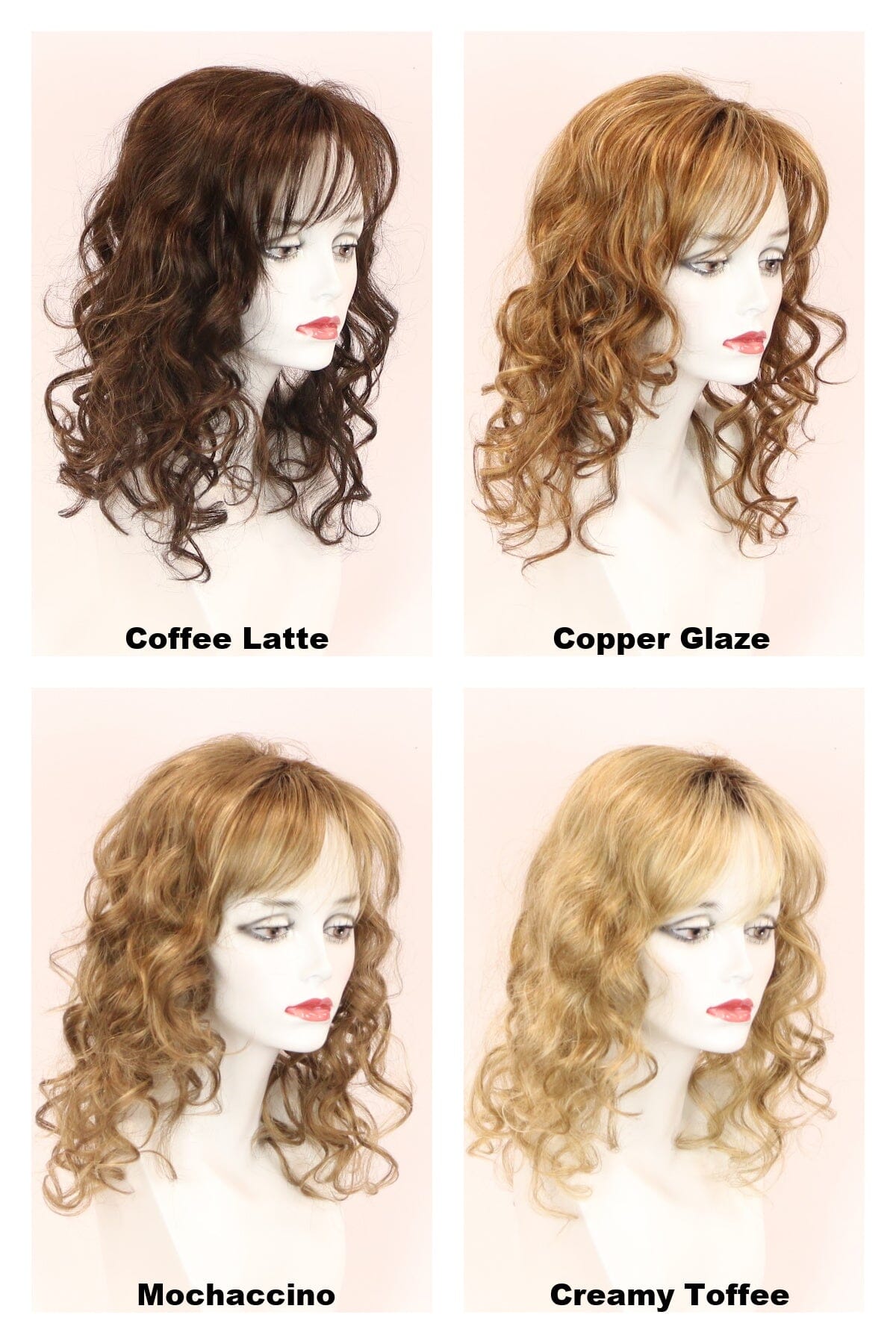 Paris Top w/ Roots Hair Pieces Godiva's Secret Wigs 