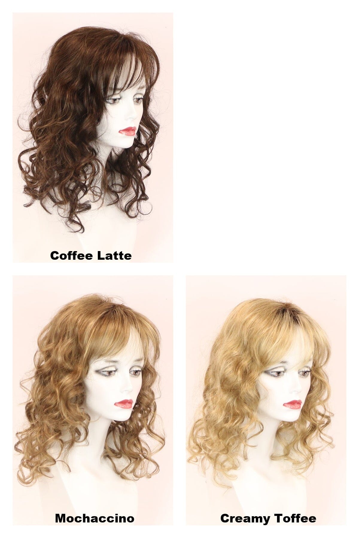 Paris Top w/ Roots Hair Pieces Godiva's Secret Wigs 