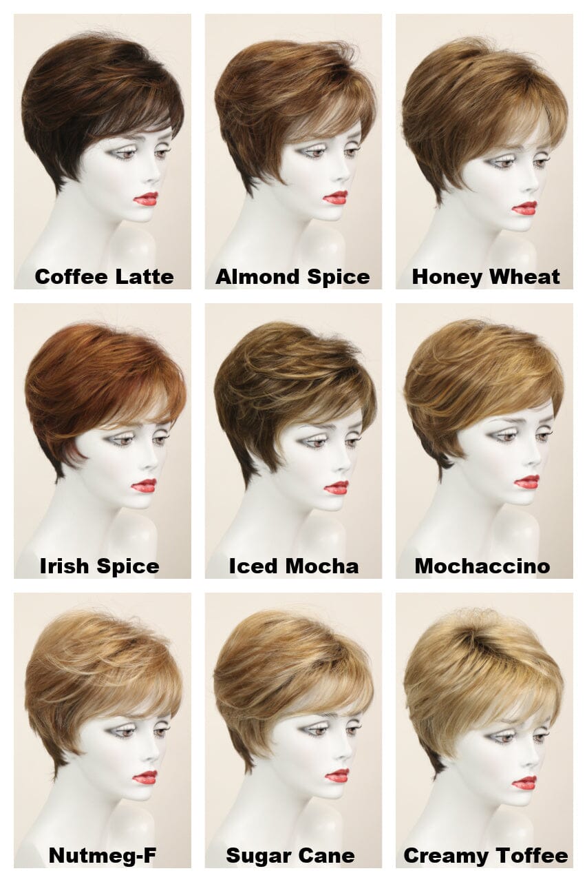 Peggy w/ Roots (short wig) Short Wig Godiva's Secret Wigs 