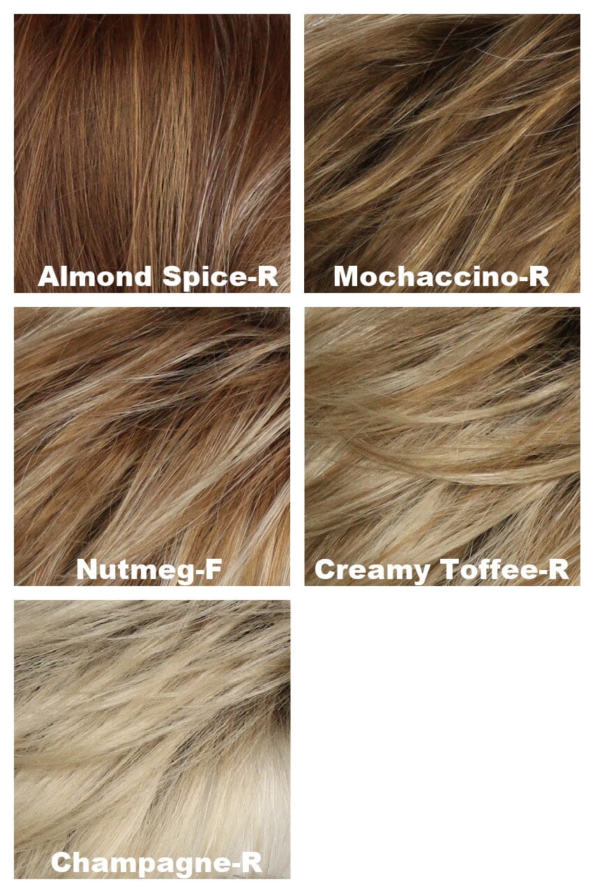 Petite Top 14" w/ Roots Hair Pieces Godiva's Secret Wigs 