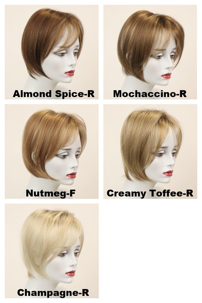 Petite Top 14" w/ Roots Hair Pieces Godiva's Secret Wigs 
