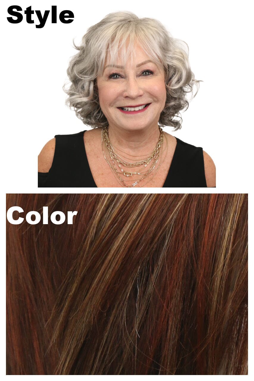 Nora Wig - Razberry Ice - Group (ETA April) Godiva's Secret Wigs 