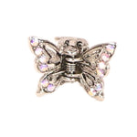 Rhinestone Butterfly - Small Misc Multi Crystal 