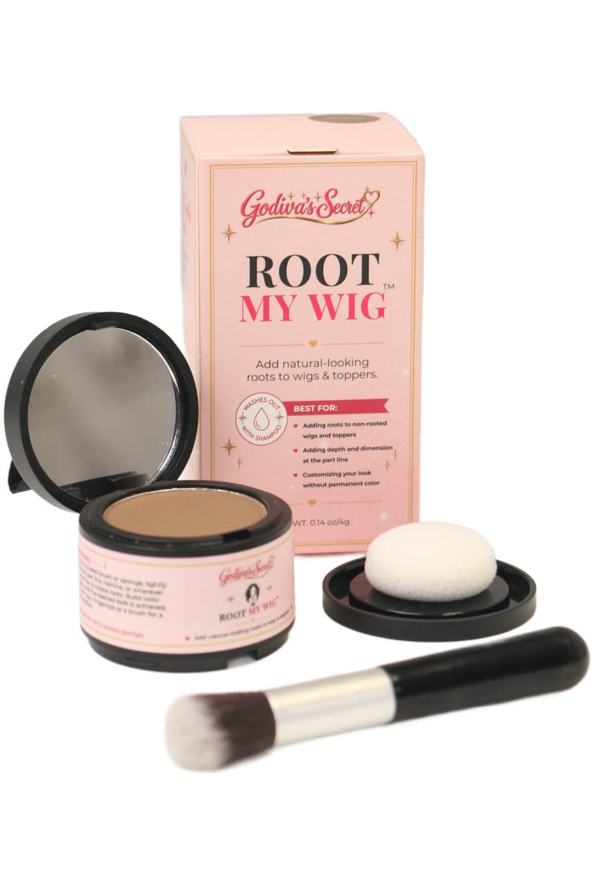 Root My Wig Godiva's Secret Wigs Light Brown 