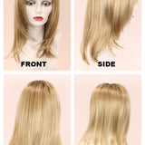 Smooth Top Plus w/ Roots Hair Pieces Godiva's Secret Wigs 