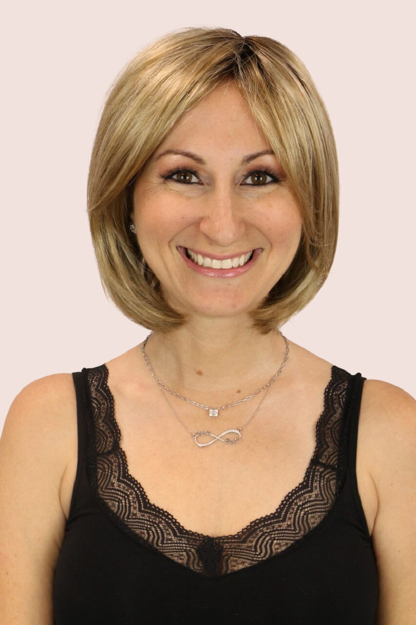 Sasha LF Mono w/Roots (medium wig) Medium Wig Godiva's Secret Wigs 