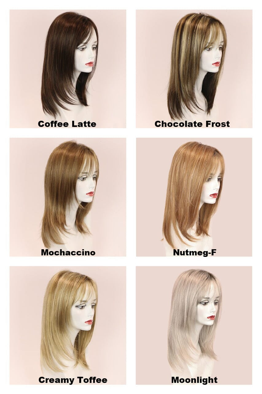 Smooth Top Plus w/ Roots Hair Pieces Godiva's Secret Wigs 