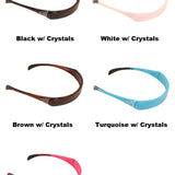 SqHair Headband - Plain w/ Crystals Accessories SqHair 