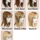 Taylor Top w/ Roots Hair Pieces Godiva's Secret Wigs 