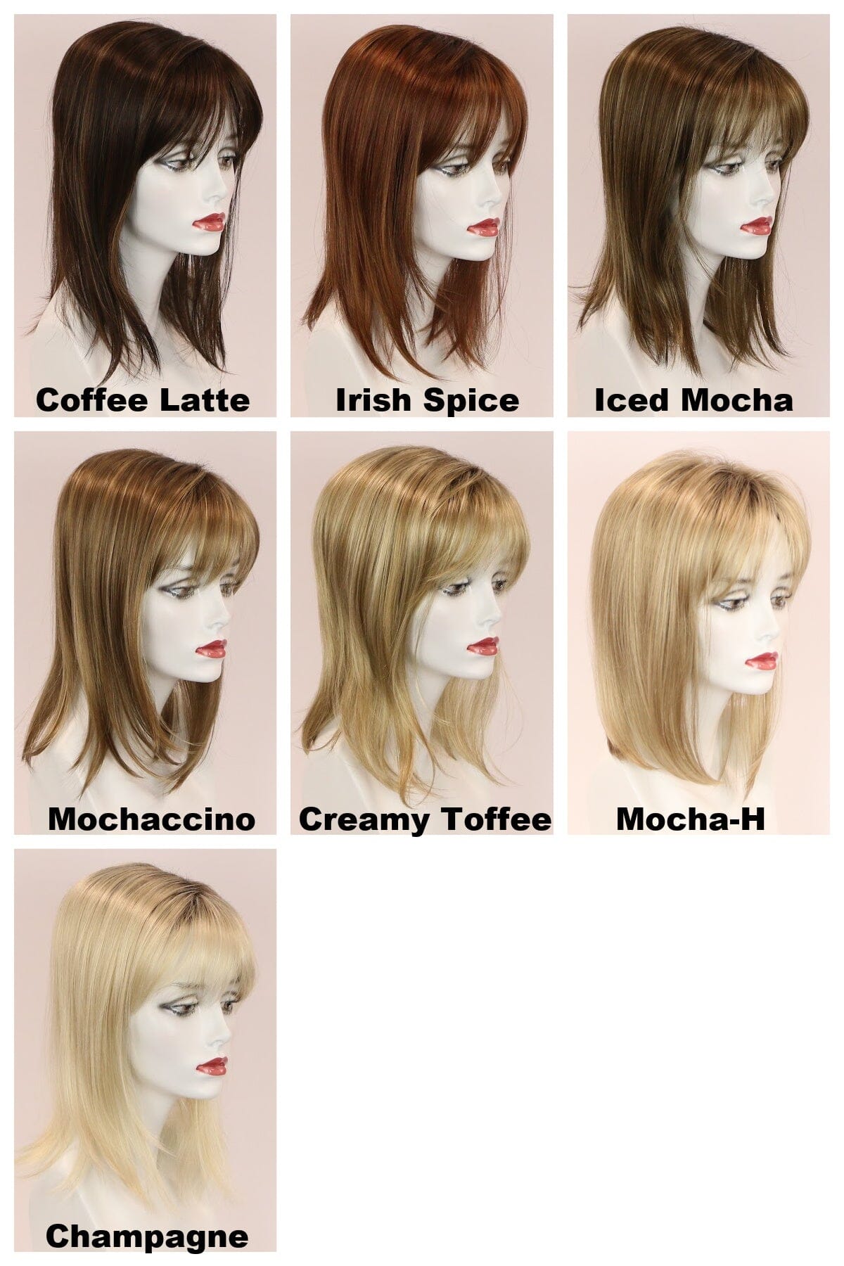 Taylor Top w/ Roots Hair Pieces Godiva's Secret Wigs 