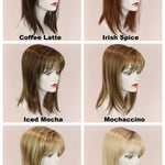 Taylor Top w/ Roots Hair Pieces Godiva's Secret Wigs 