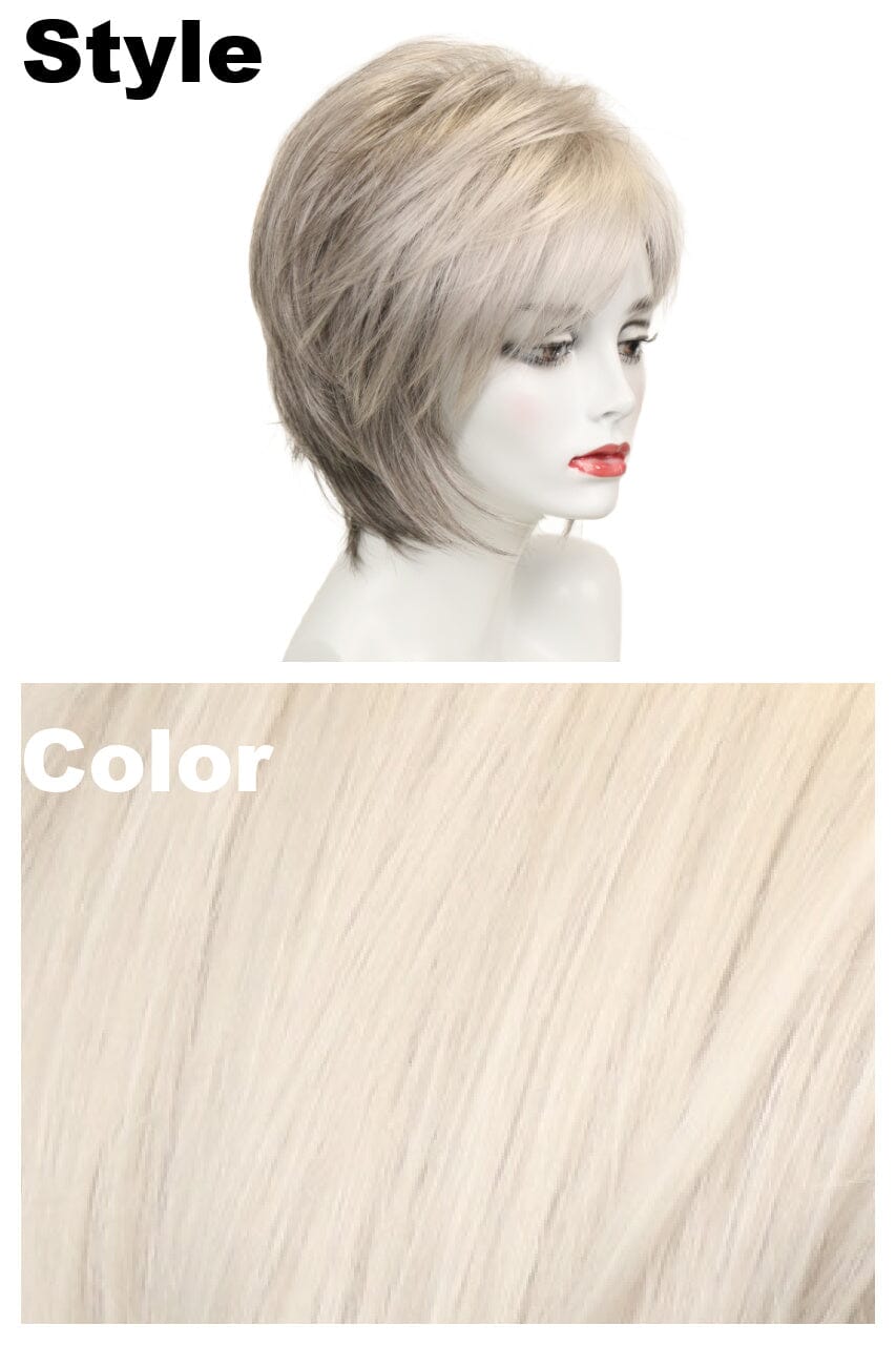 Trixie Wig - White - Limited (ETA December) Medium Wig Godiva's Secret Wigs 