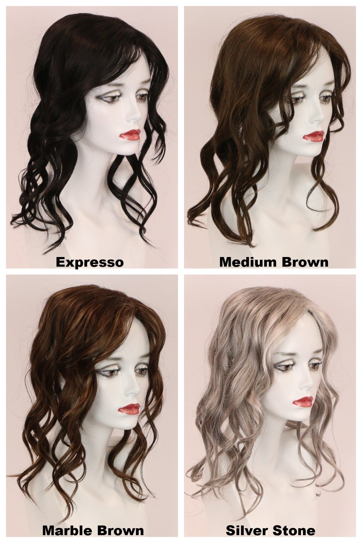 Wavy Top Hair Pieces Godiva's Secret Wigs 