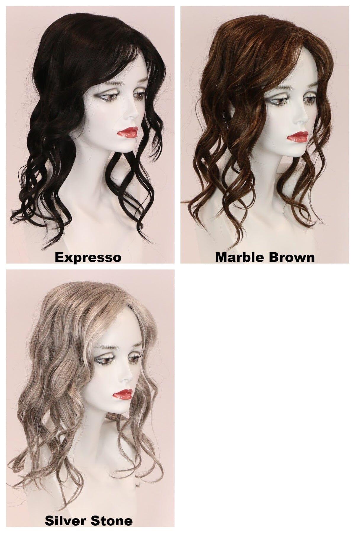 Wavy Top Hair Pieces Godiva's Secret Wigs 
