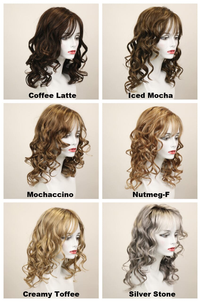 Wavy Top Plus w/ Roots Hair Pieces Godiva's Secret Wigs 