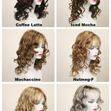 Wavy Top Plus w/ Roots Hair Pieces Godiva's Secret Wigs 