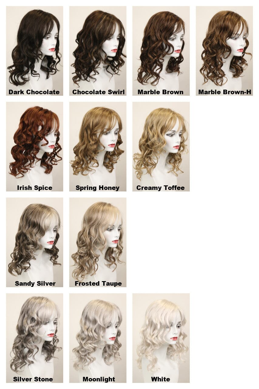 Wavy Top Plus Hair Pieces Godiva's Secret Wigs 